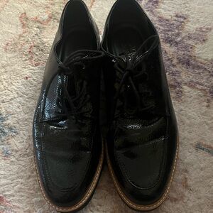 Franco Sarto patent leather Oxfords